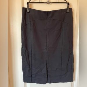 Ann Taylor black pencil skirt, size 2.